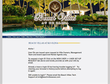 Tablet Screenshot of beachvillasaoao.com